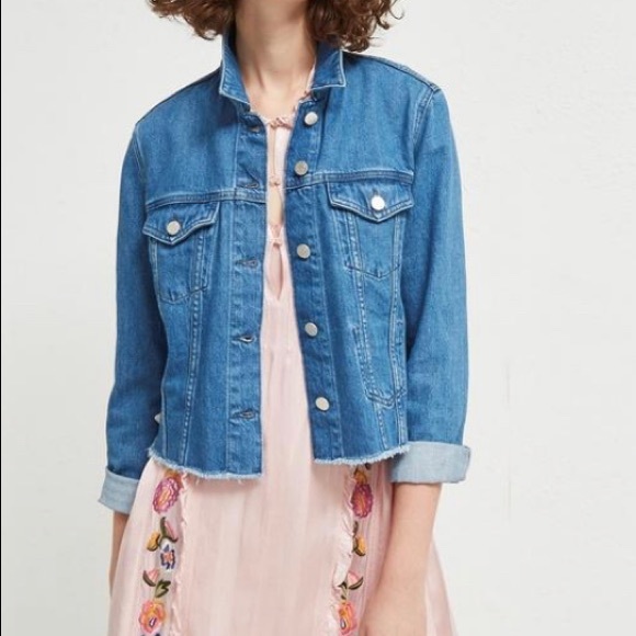 French Connection Blue Soft Lace Side - Picture 9 of 9